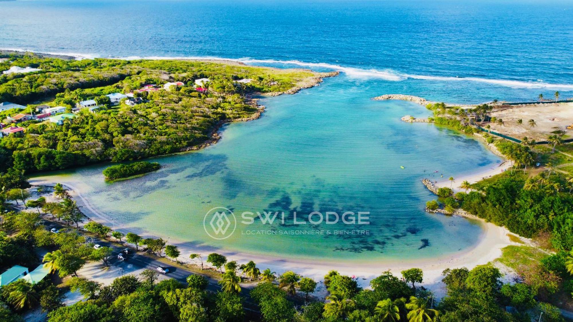 Swilodge Vue Sur Mer ! Petit Dejeuner Et Location De Voiture Possible Le Moule Εξωτερικό φωτογραφία